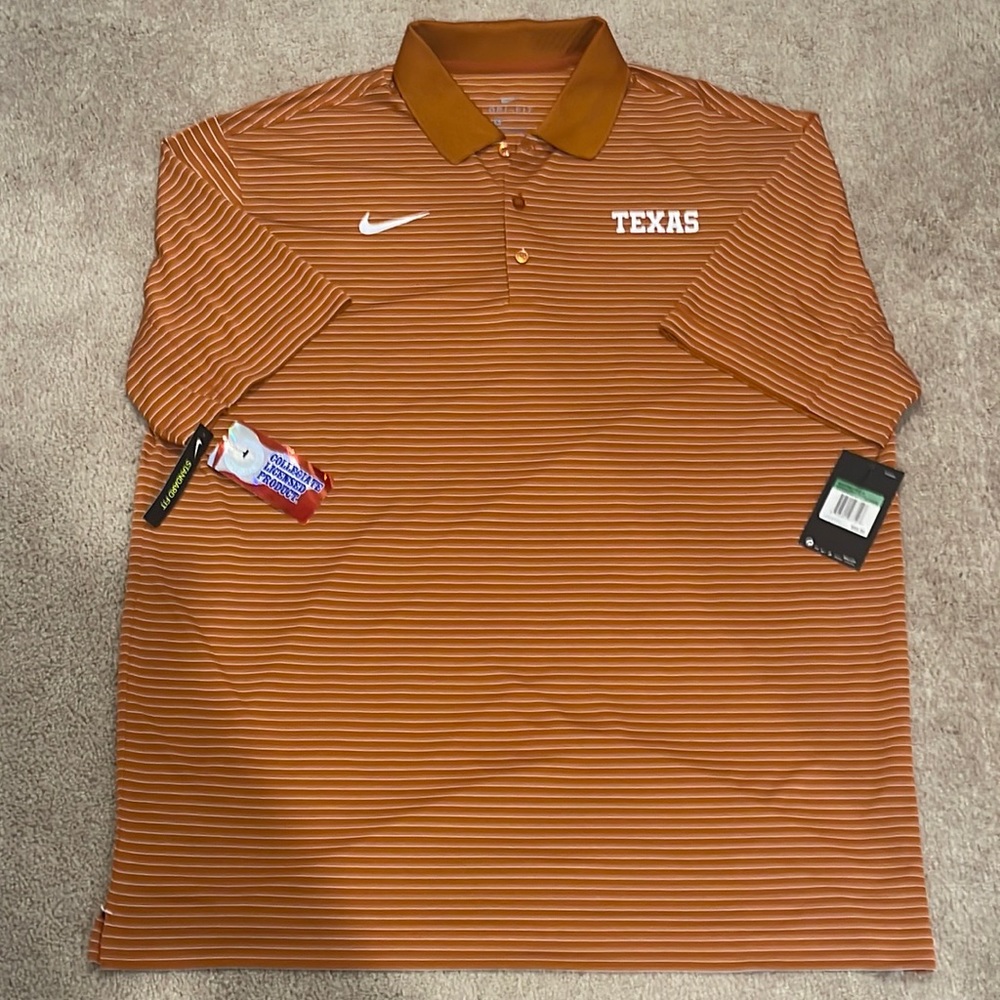 Nike University of Texas Golf Polo - Size XL